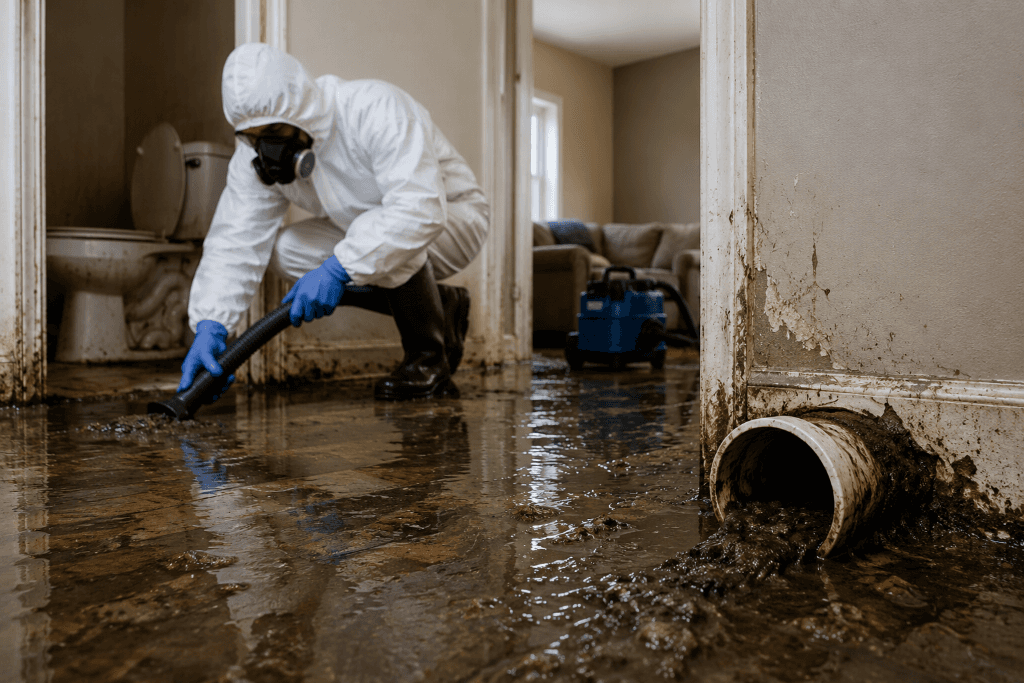 Sewage Backup Cleanup in Charlotte: Health Risks and First Steps