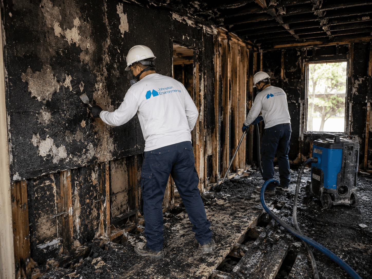 Fire Damage Restoration in Charlotte, NC by Johnston Environmental Inc.