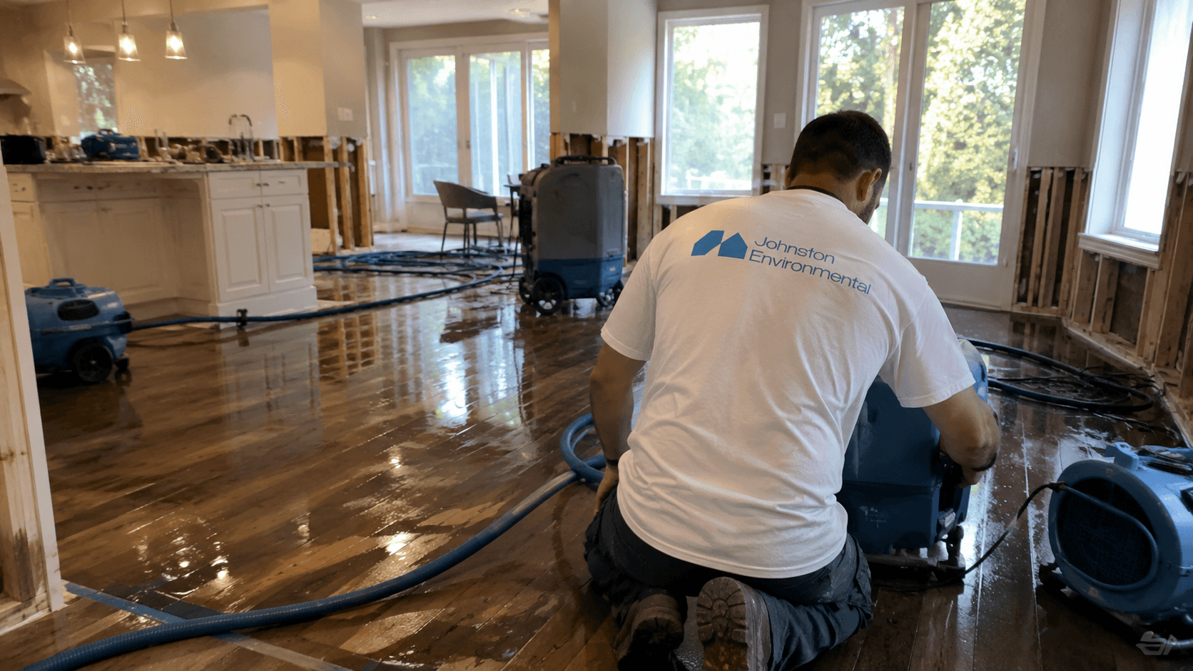 Water Damage Restoration in Charlotte, NC by Johnston Environmental Inc.